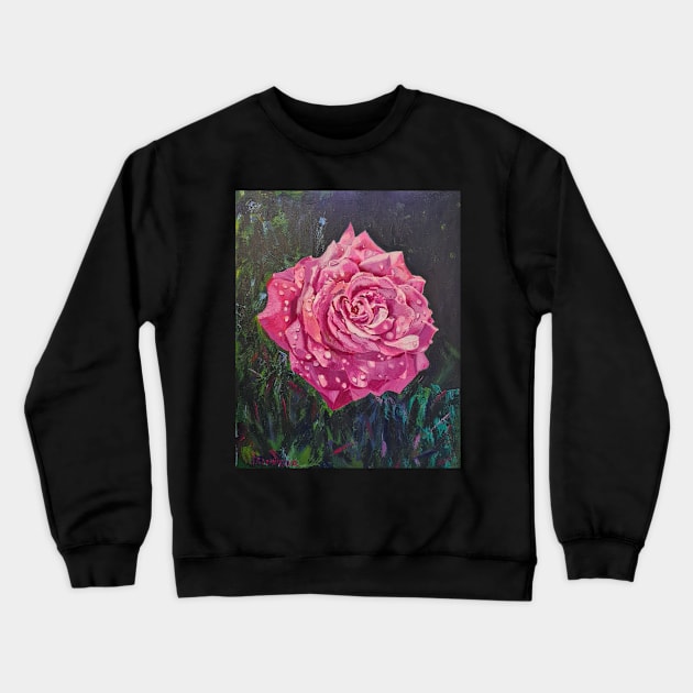 beautiful rose Crewneck Sweatshirt by Irina_Reznikova